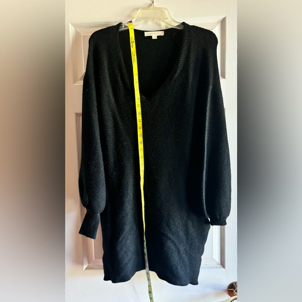 Lovestitch black medium sweater dress NWOT